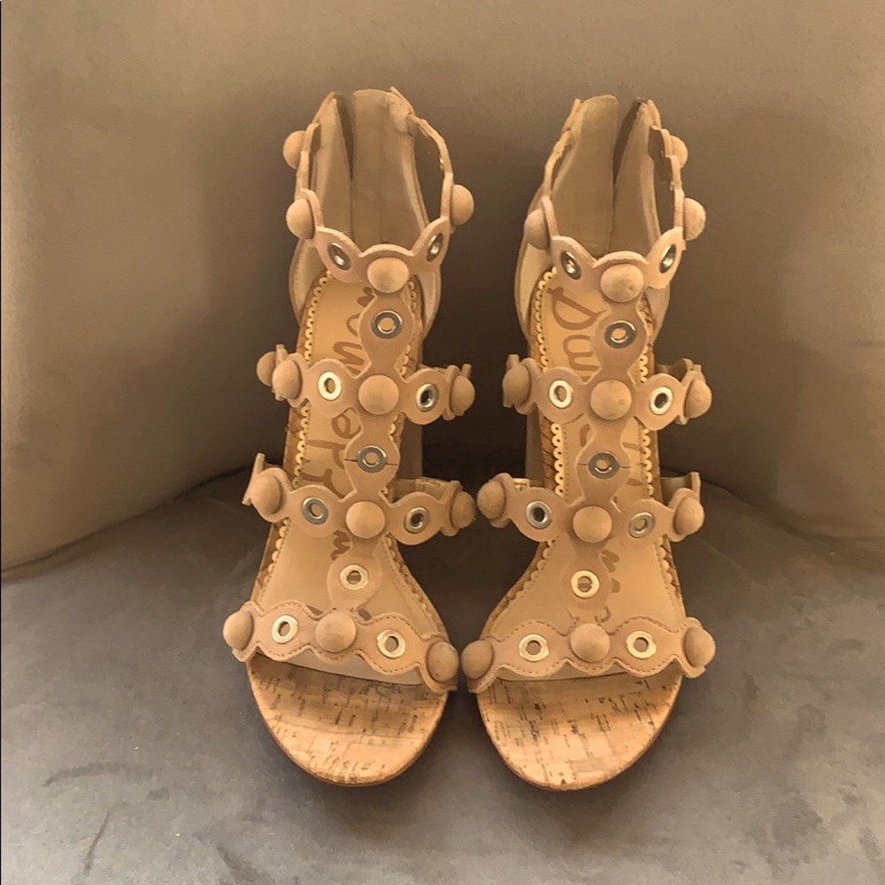 Tan Sam Edelman Heels
